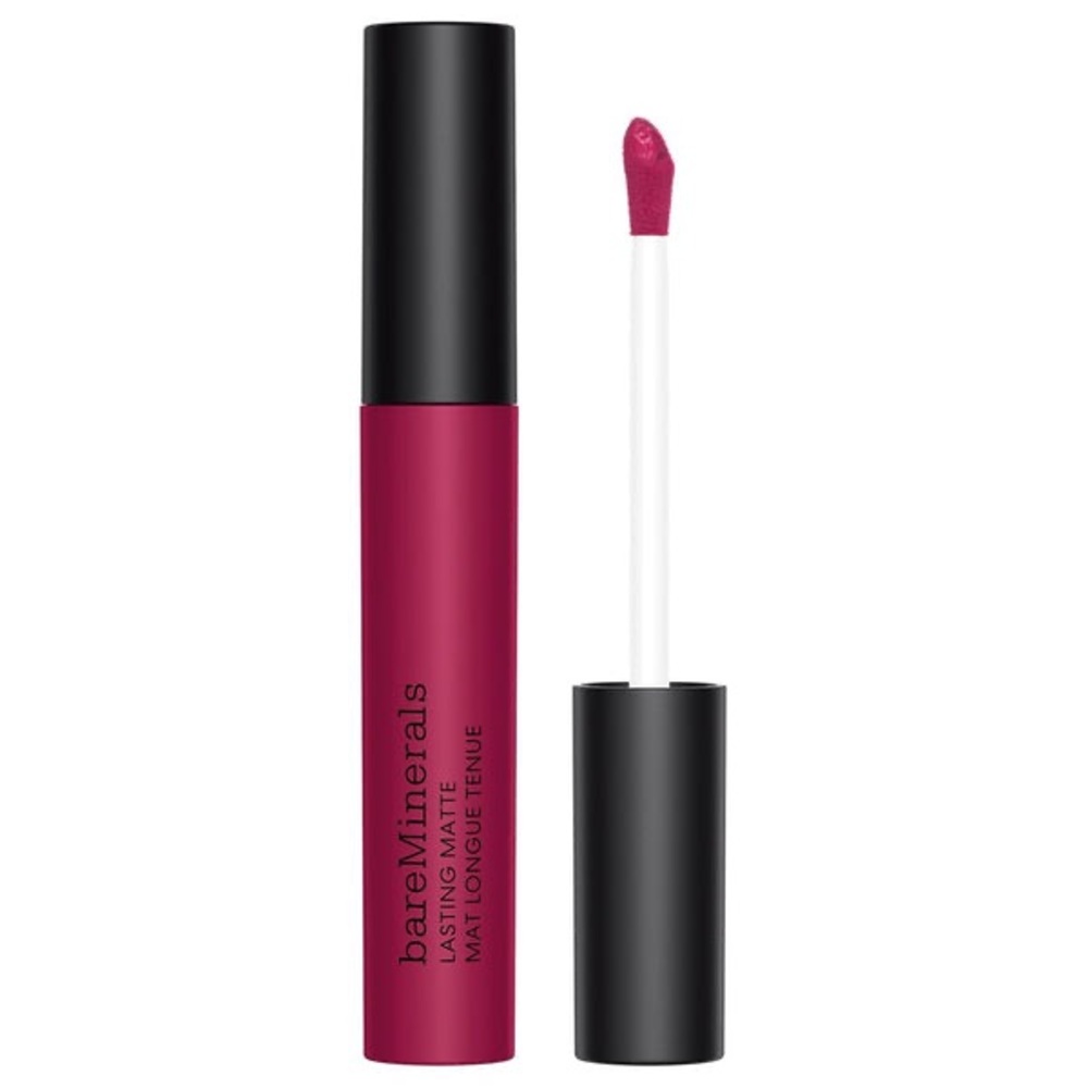 BareMinerals Mineralist Lasting Matte Liquid Lipstick Vivacious Wine Berry NWT